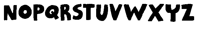 Stupid Thing Regular Font UPPERCASE