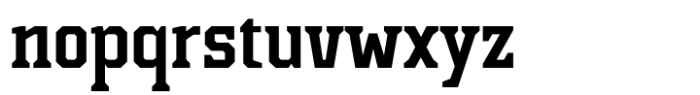 Sturb Regular Font LOWERCASE