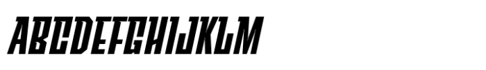Sturgeon Black Oblique Font UPPERCASE