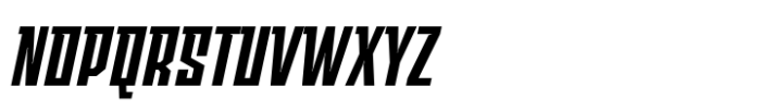 Sturgeon Black Oblique Font UPPERCASE