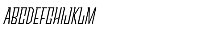 Sturgeon Book Oblique Font UPPERCASE