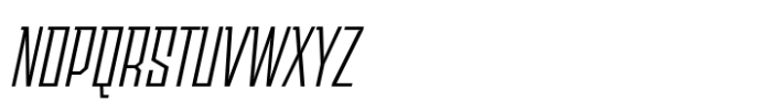 Sturgeon Book Oblique Font UPPERCASE