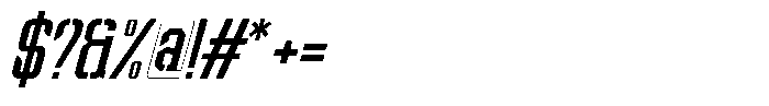 Stuva Sports Italic Font OTHER CHARS