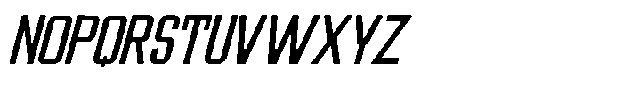 Stuva Sports Italic Font LOWERCASE