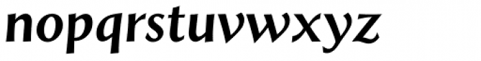 Styla Pro Bold Italic Font LOWERCASE