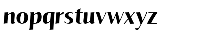 Style Bloom Extra Bold-Italic Font LOWERCASE