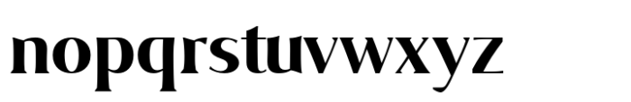 Style Bloom Extra Bold Font LOWERCASE