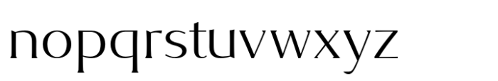 Style Bloom Regular Font LOWERCASE