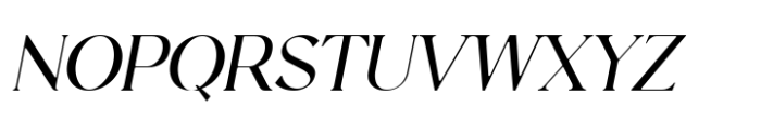 Stylebooks Typeface Thin Italic Font UPPERCASE