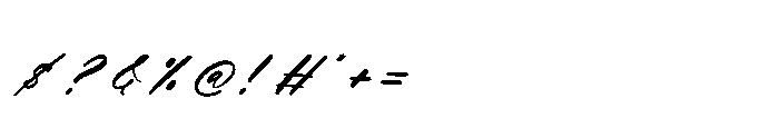 Stylish Rackets Italic Italic Font OTHER CHARS