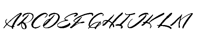 Stylish Rackets Italic Italic Font UPPERCASE