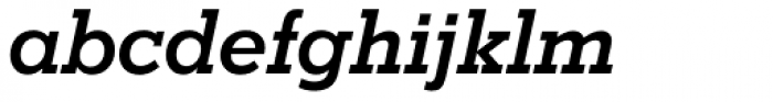 Stymie Bold Italic Font LOWERCASE