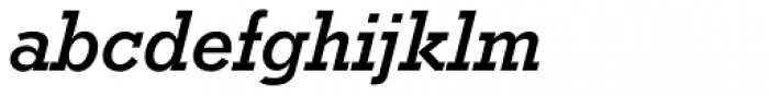 Stymie SB Medium Italic Font LOWERCASE