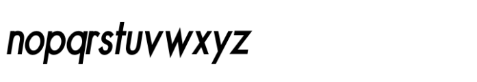 Stynx Black Italic Font LOWERCASE