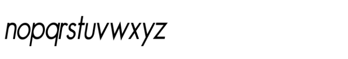 Stynx Regular Italic Font LOWERCASE