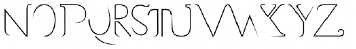 Styptic Font UPPERCASE