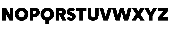 STKAstro Black Instance Font UPPERCASE