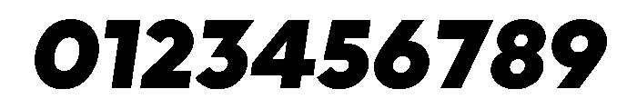 STKAstro BlackItalic Font OTHER CHARS