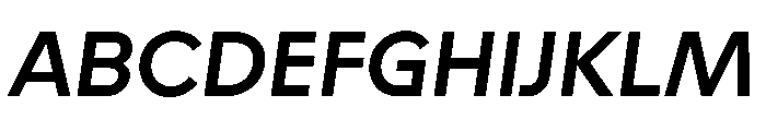 STKAstro MediumItalic Font UPPERCASE