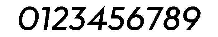 STKAstro RegularItalic Font OTHER CHARS