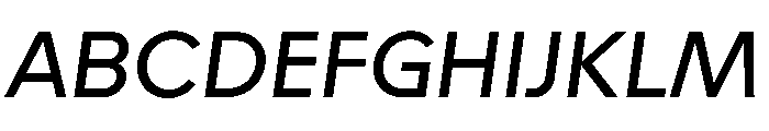 STKAstro RegularItalic Font UPPERCASE