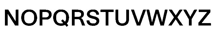 STKBureauSans Medium Font UPPERCASE