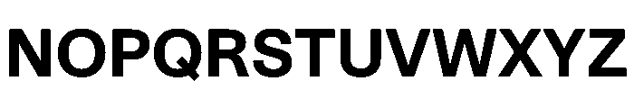 STKBureauSansCollection Bold Instance Font UPPERCASE