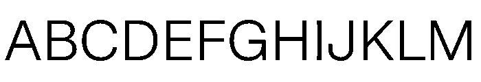 STKBureauSansCollection Light Instance Font UPPERCASE