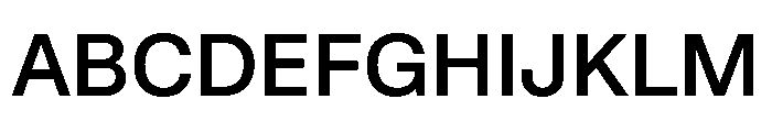 STKBureauSansCollection Medium Instance Font UPPERCASE
