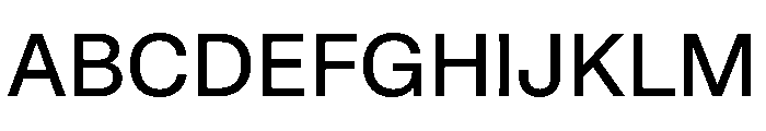 STKBureauSansCollection Regular Instance Font UPPERCASE