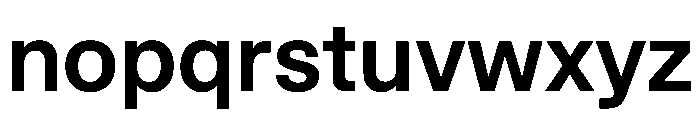 STKBureauSansCollection SemiBold Instance Font LOWERCASE