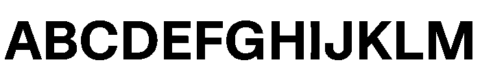 STKBureauSansComplete Bold Instance Font UPPERCASE