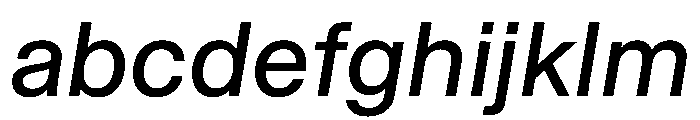 STKBureauSansComplete Italic Instance FONT