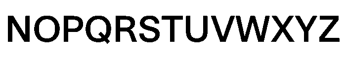 STKBureauSansComplete Medium Instance Font UPPERCASE
