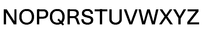 STKBureauSansComplete Regular Instance Font UPPERCASE