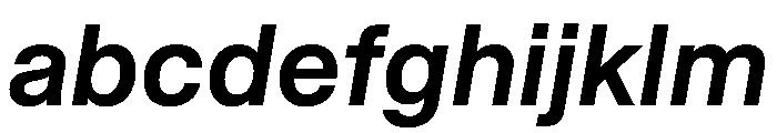 STKBureauSansComplete SemiBoldItalic Instance FONT