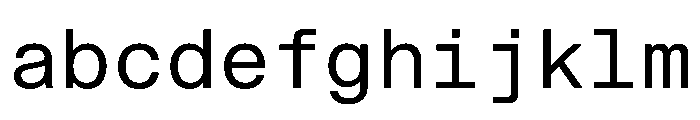 STKBureauSansMono Book FONT