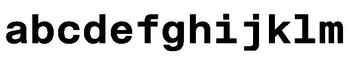 STKBureauSansMonoComplete Bold Instance FONT