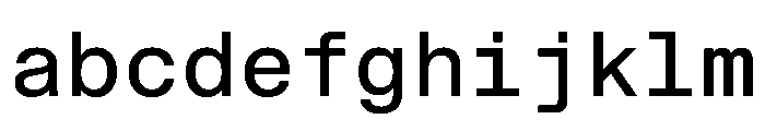 STKBureauSansMonoComplete Regular Instance FONT