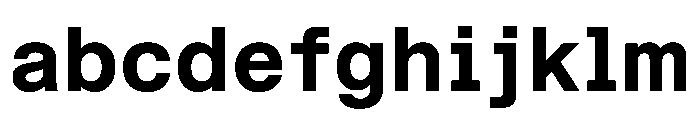 STKBureauSansSemiMono Bold FONT
