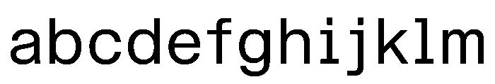 STKBureauSansSemiMono Book FONT