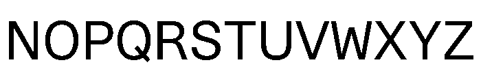 STKBureauSansSemiMonoComplete Book Instance Font UPPERCASE