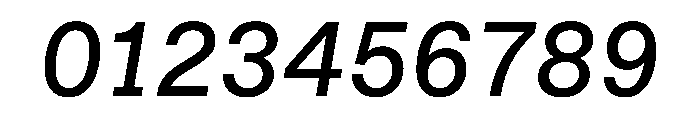 STKBureauSansSemiMonoComplete Italic Instance Font OTHER CHARS