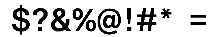 STKBureauSansSemiMonoComplete Medium Instance Font OTHER CHARS