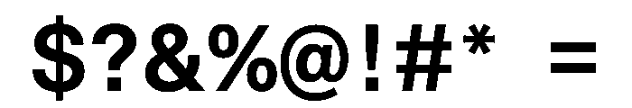 STKBureauSansSemiMonoComplete SemiBold Instance Font OTHER CHARS