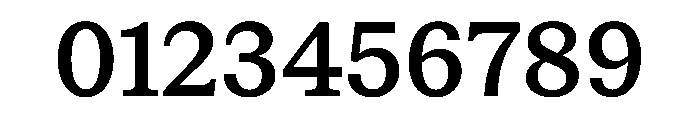 STKBureauSerif Medium Font OTHER CHARS