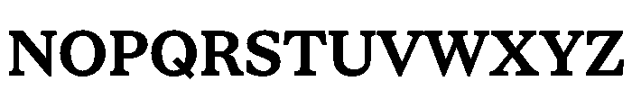 STKBureauSerifCollection Bold Instance Font UPPERCASE