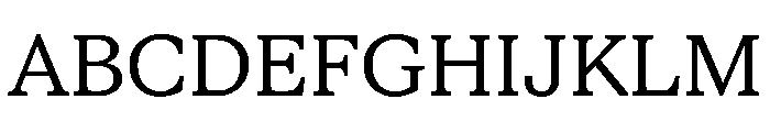 STKBureauSerifCollection Book Instance Font UPPERCASE