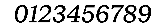 STKBureauSerifCollection Italic Instance Font OTHER CHARS