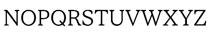 STKBureauSerifCollection Light Instance Font UPPERCASE